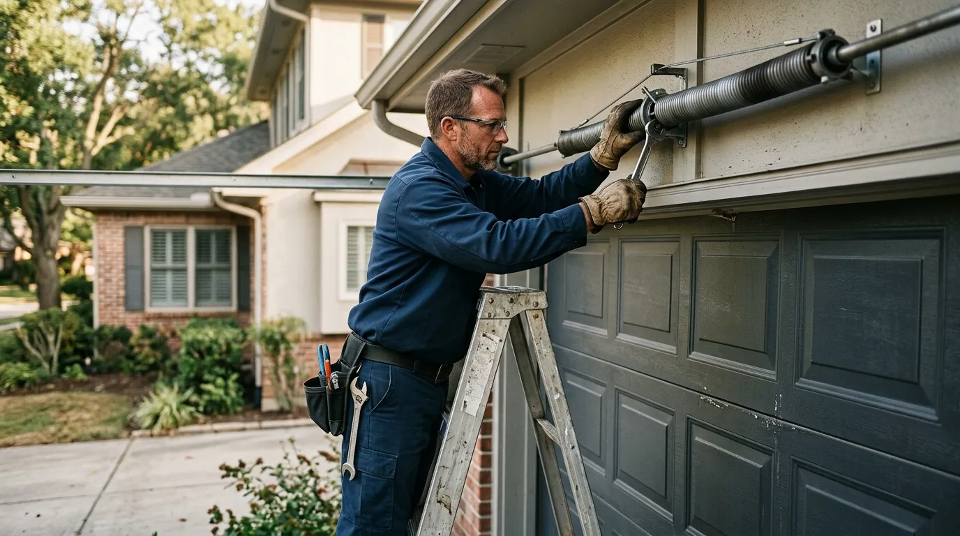 Garage Door Spring Repair in Shreveport in Shreveport