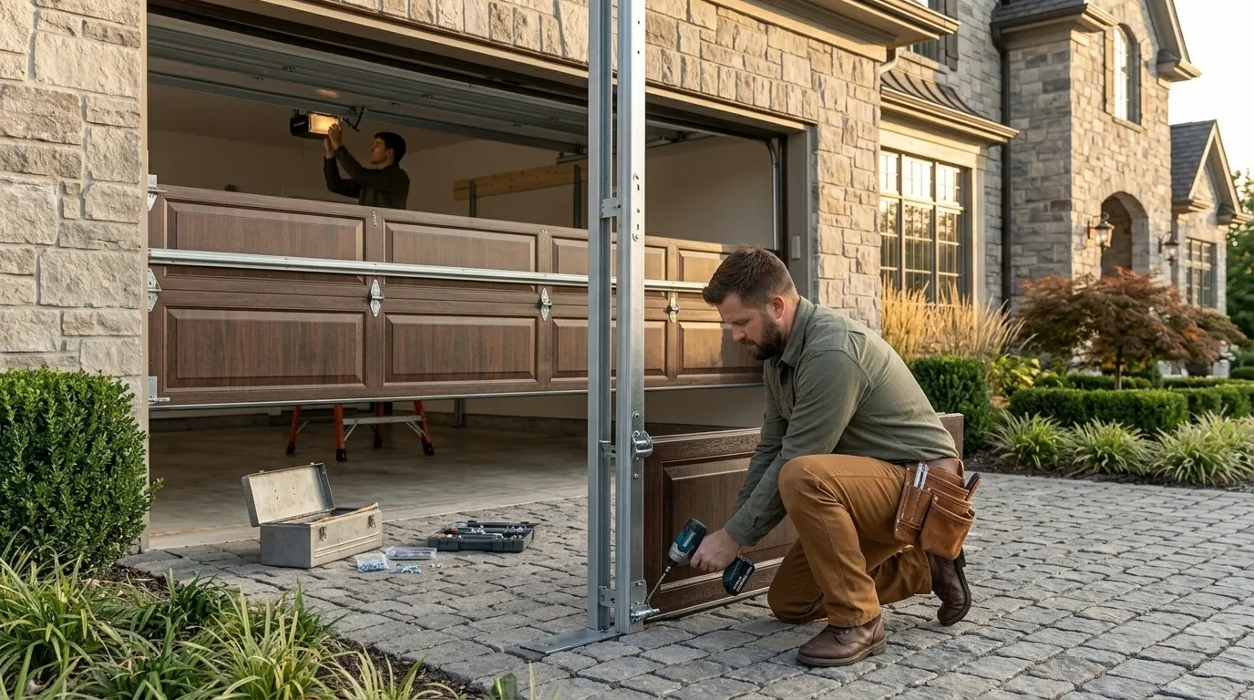 Installing a New Garage Door in Red Chute, LA in Shreveport