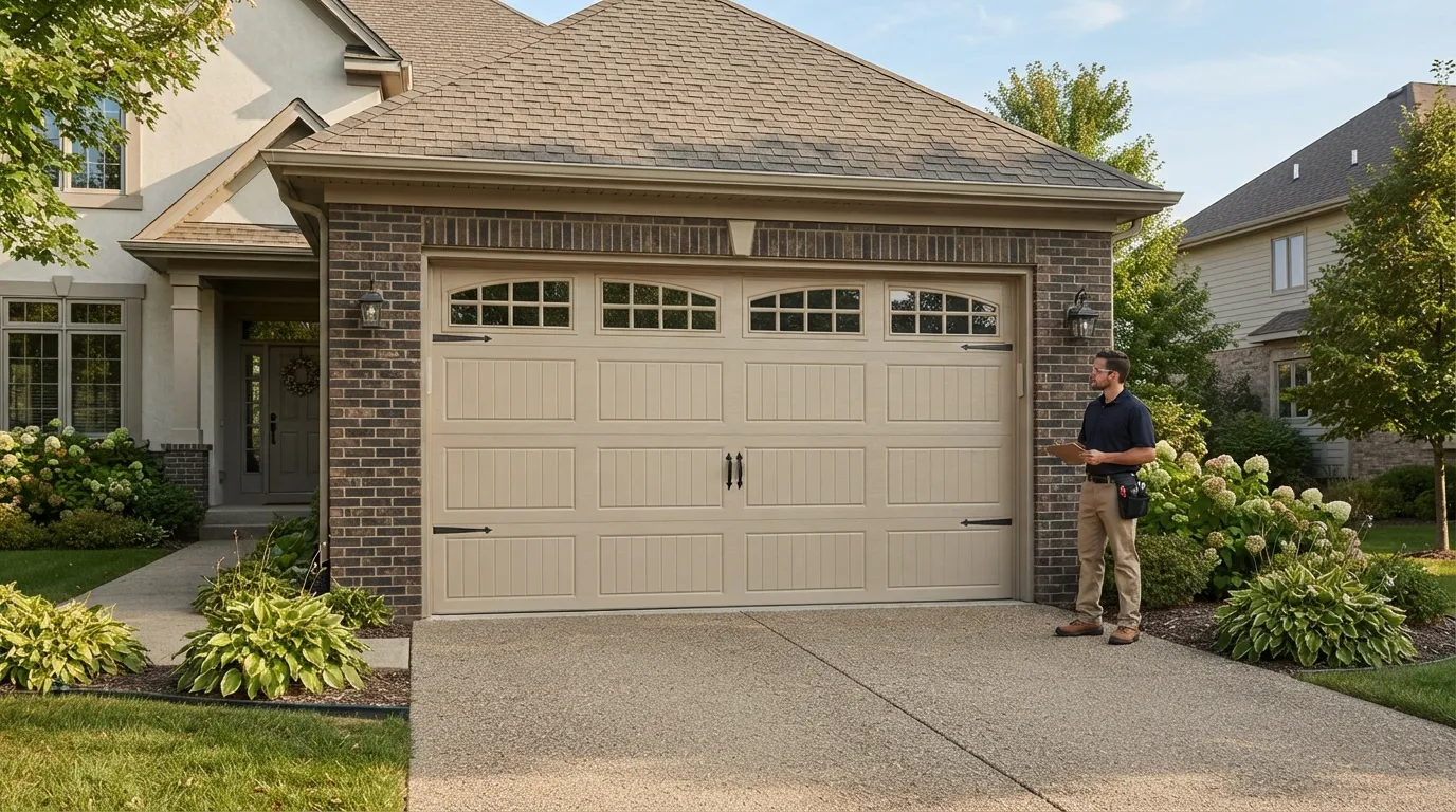 New Garage Door Installation for Benton Homes in Shreveport