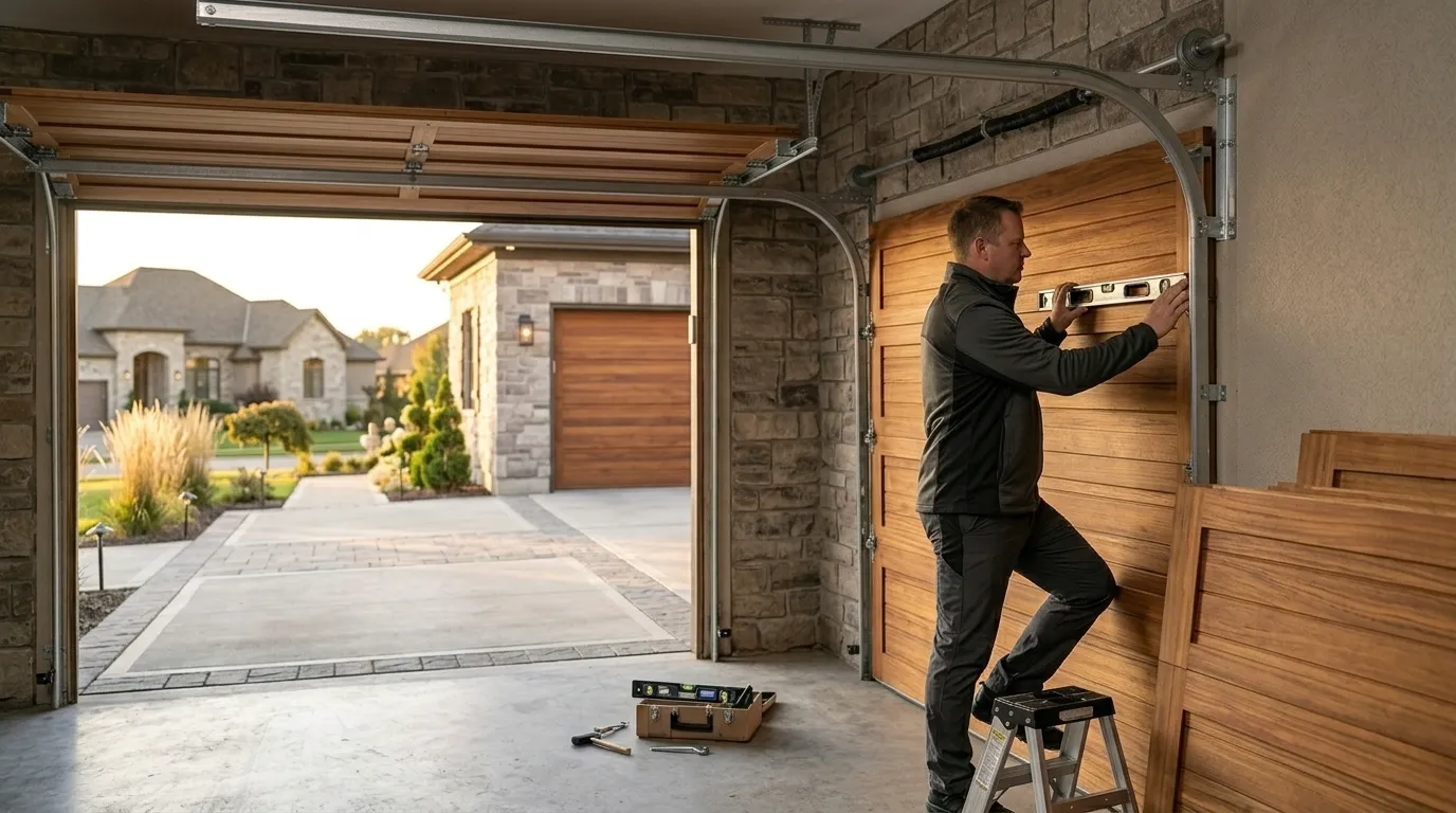 New Garage Door Installation for Eastwood Homes in Shreveport