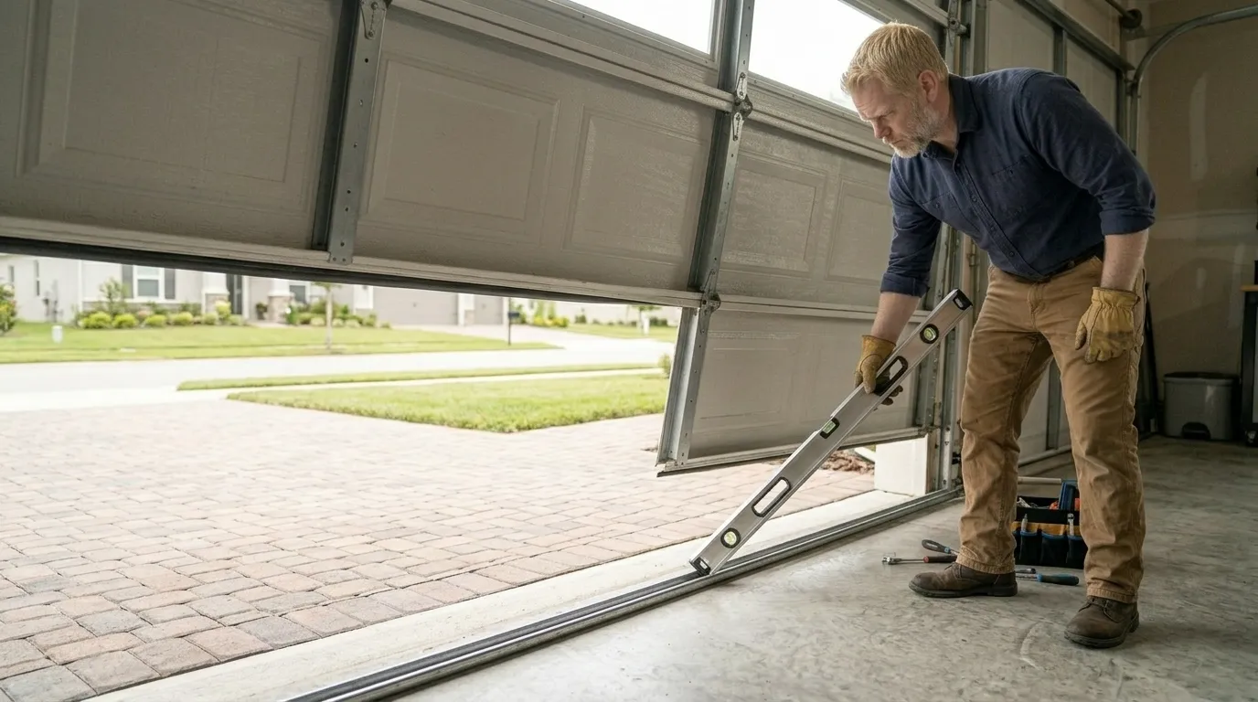 Off-Track Garage Door Repair for Benton Homes in Shreveport