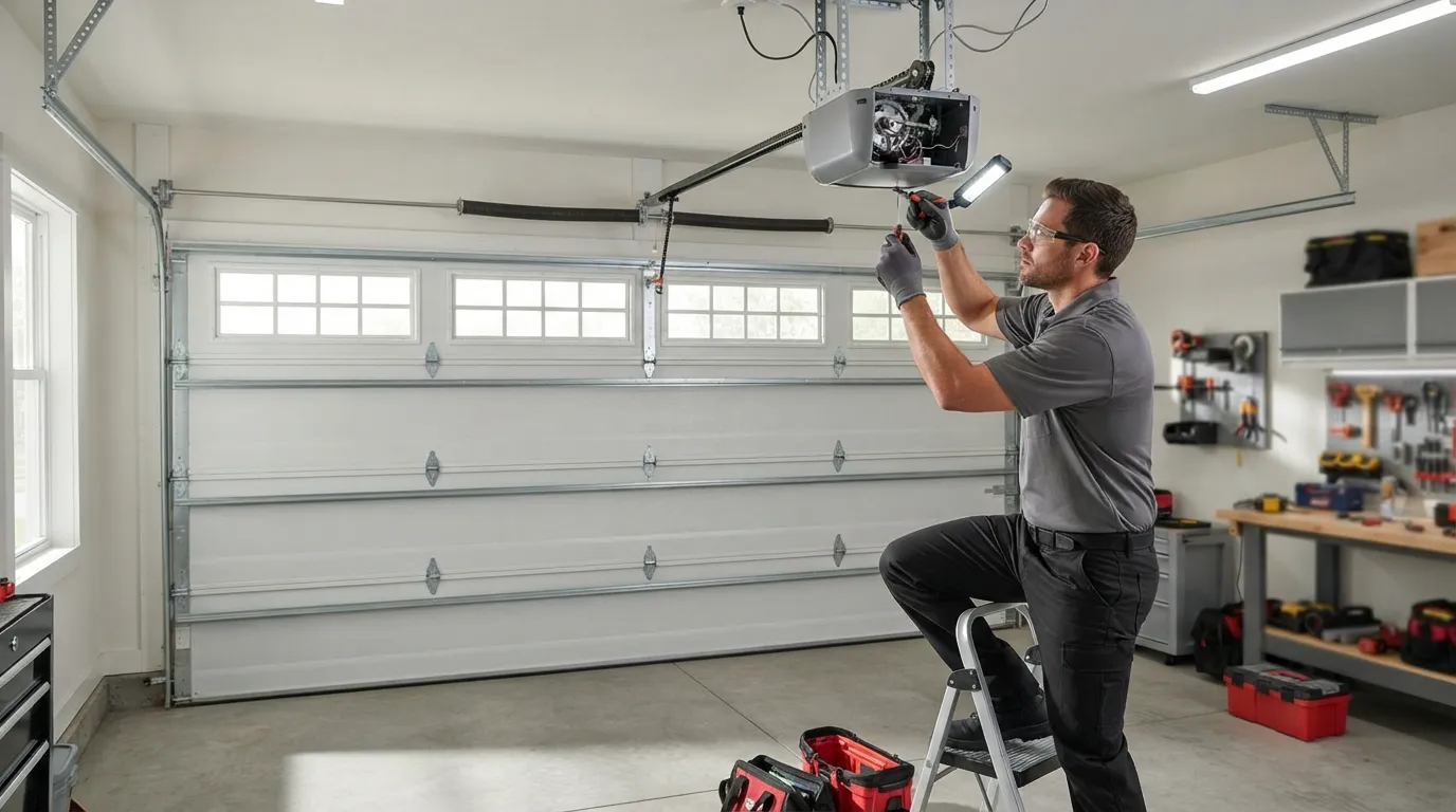 Opener Installation for Eastwood's 1990s-Era Garage Doors in Shreveport