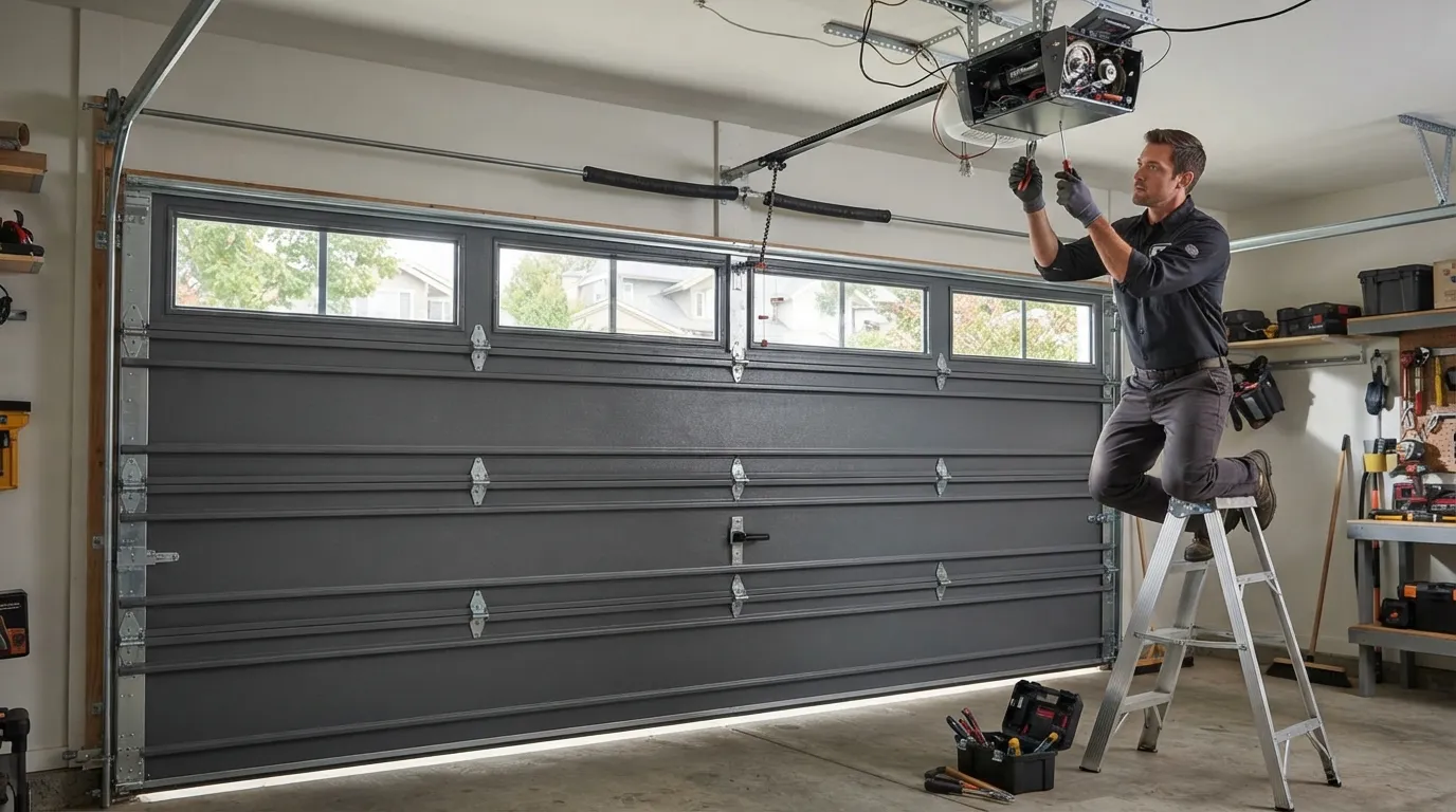 Opener Installs for Benton's 1983-Era Doors in Shreveport