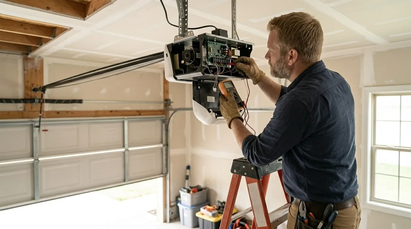 Opener Installs for Blanchard's Mid-90s Garage Doors in Shreveport