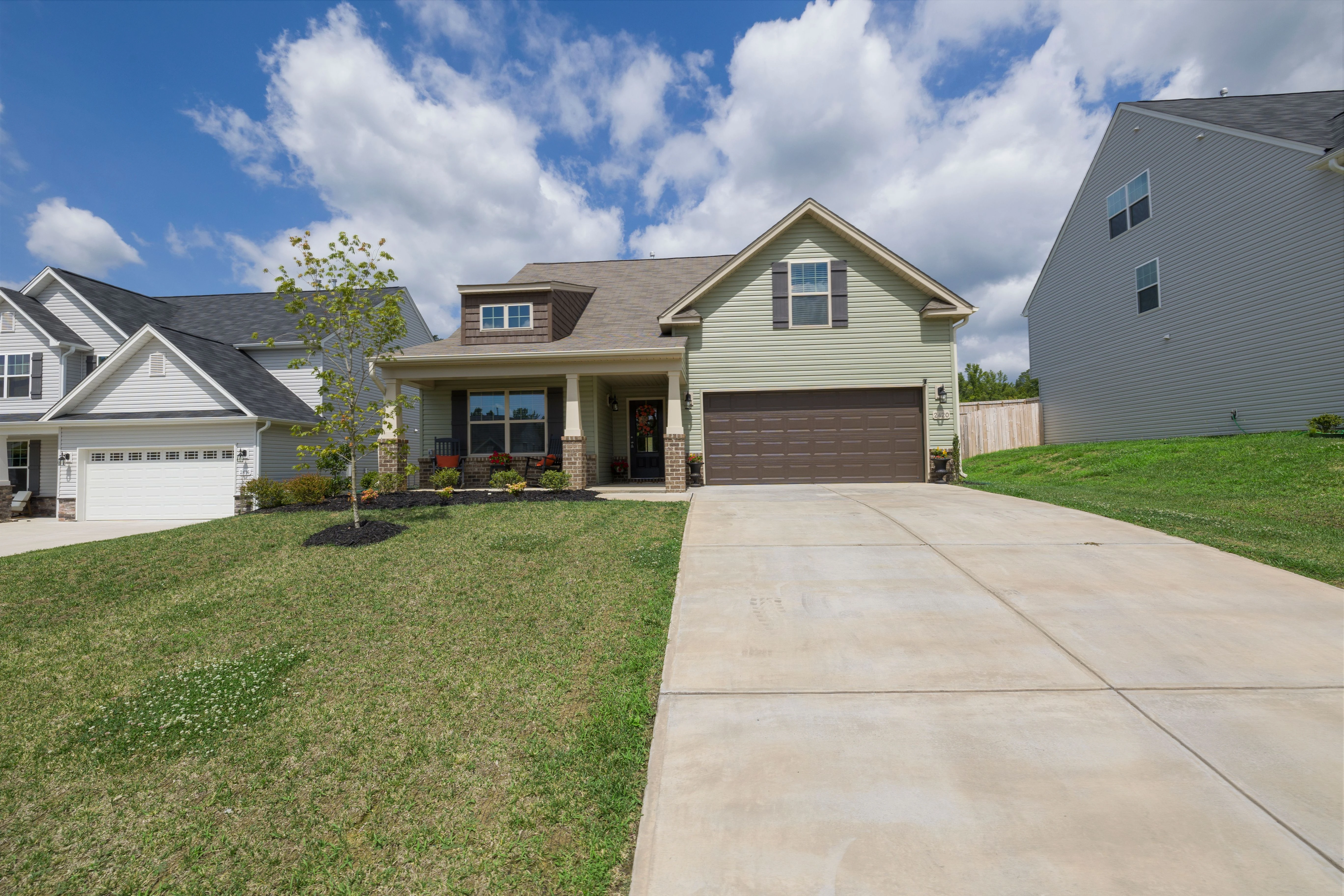 Residential garage door in Haughton
