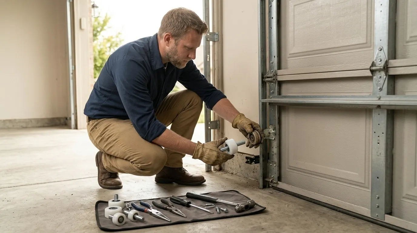Worn Garage Door Rollers? Here's the Fix for Shreveport Homes in Shreveport